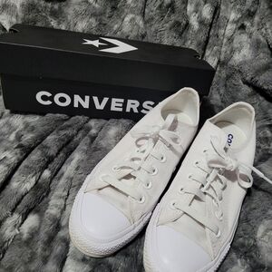 Converse White Low-Top Sneakers
